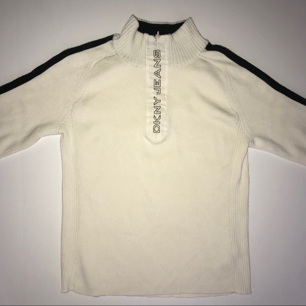 DKNY 1/4 Zip Sweater Size S/M